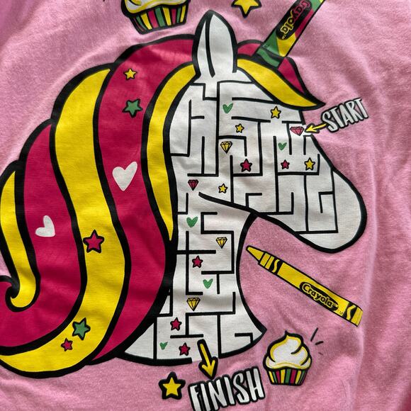 Crayola Unicorn Print Bundle - Girls Size 4/5 Years - Picture 3 of 7